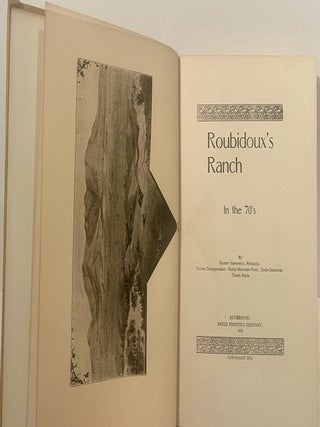 Roubidoux's Ranch in the 70's.