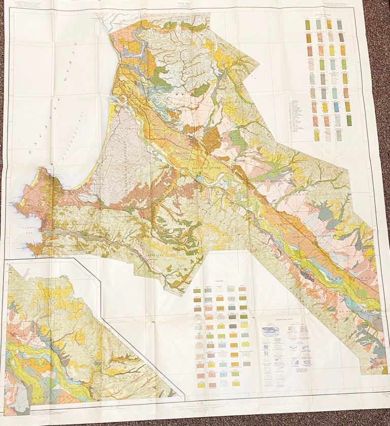 Soil Map: Salinas Area California. E. J. Carpenter, Stanley W. Cosby.