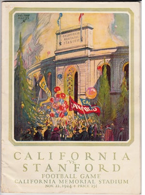 Item #15157 Thirty-first Annual Stanford California Football Game. A. S. U. C. Publicity Bureau