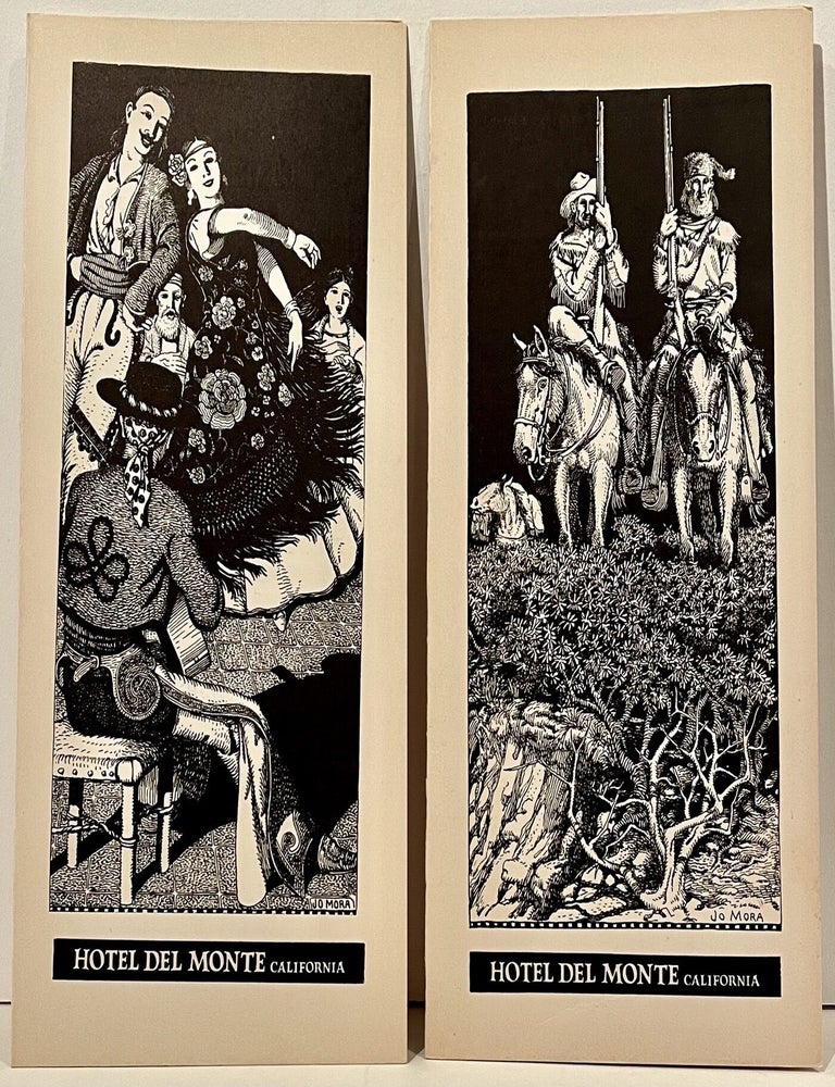Hotel Del Monte Menus (Complete Set of 12. Jo J. Mora.