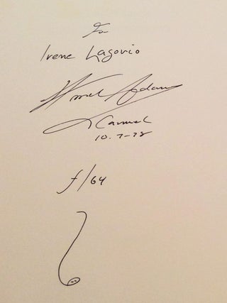 Ansel Adams: 50 Years of Portraits (SIGNED by Ansel Adams)