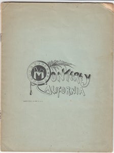 Item #15621 Claims of Monterey, California, For the New Soldiers' Home. General Committee to...