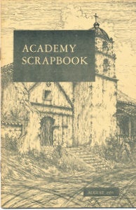 Item #15647 Academy Scrapbook, 22 Issues, 1950-1954 (SIGNED). James Culleton