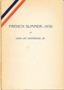Item #16127 French Summer -- 1930. John Jay Whitehead, Jr