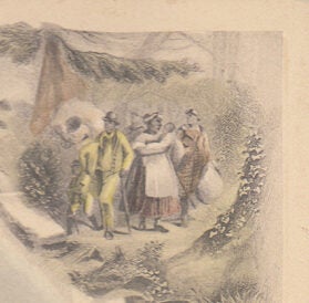 Abraham Lincoln (Color Engraving)