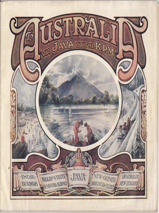 Item #16617 To Australia via Java by the K.P.M. Koninklijke Paketvaart Maatschappi
