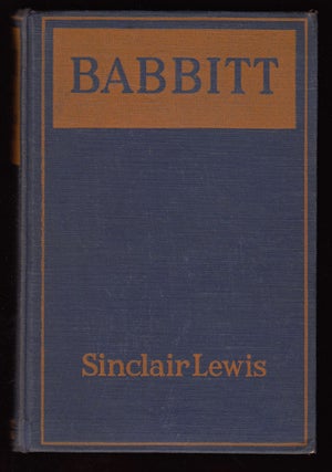 Item #16787 Babbitt. Sinclair Lewis