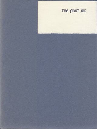 Item #16968 The First Six. Mildred Sherrod Bissinger