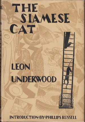 Item #17094 The Siamese Cat. Leon Underwood