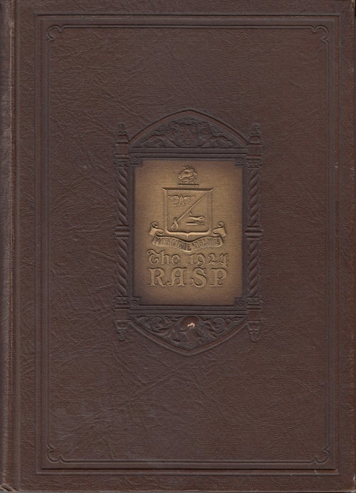Item #17199 The Rasp (SIGNED by Brigadier General Edward L. King, Commandant of the School). Lt. R. M. Eichelsdoerfer, and Business Manager.