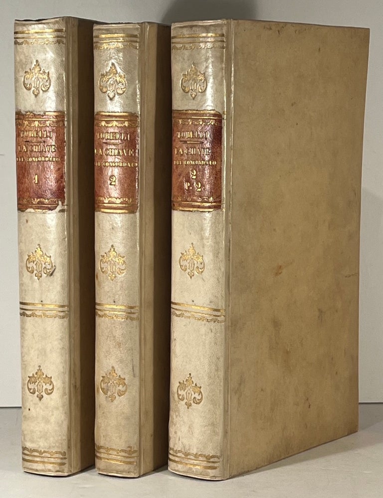 La Chiave del Concordato dell'anno 1818 e Degli Atti Emanati Posteriormente al Medesimo (SIGNED. Felice Torelli.