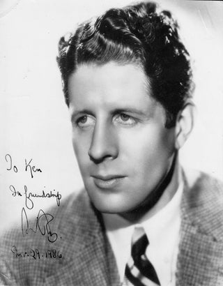 Item #17609 Archive of Rudy Valley Letters & Original Photograph (SIGNED). Rudy Vallee