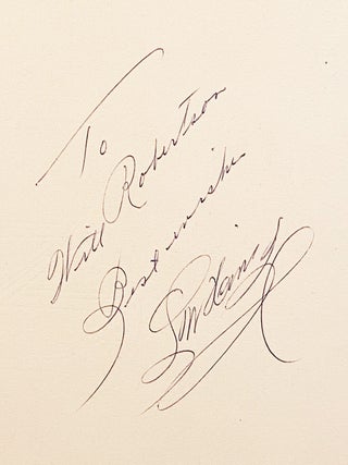 Presentation of the Benjamin Ide Wheeler Award for 1943 to Lester W. Hink (SIGNED)