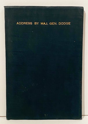 Address to Army Associations and Miscellaneous Papers Relating to Civil and Spanish Wars (SIGNED)