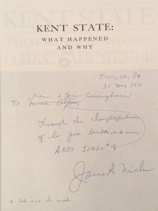 Kent State: What Happened and Why (SIGNED)