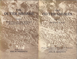 Item #18160 The Outer Shores (2 parts). Joel W. Hedgpeth