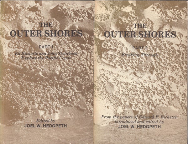 Item #18160 The Outer Shores (2 parts). Joel W. Hedgpeth.