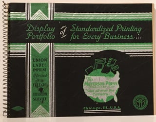 Item #18422 Display Portfolio of Standardized Printing for Every Business. Meyerson Press