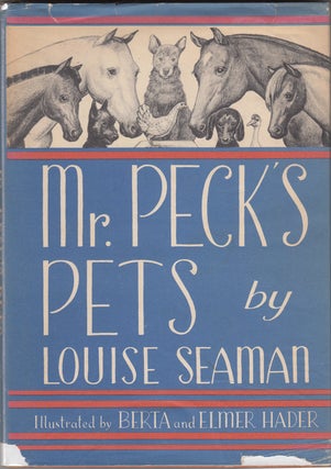 Item #18574 Mr. Peck's Pets (INSCRIBED, with ALS). Louise Seaman