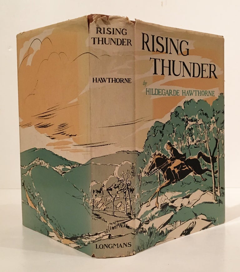 Item #18575 Rising Thunder: The Story of Jack Jouett of Virginia (INSCRIBED by the author). Hildegarde Hawthorne.