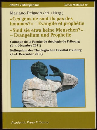 Item #18688 "Ces gens ne sont-ils pas des hommes?": Colloque de la Faculte de Theologie de...