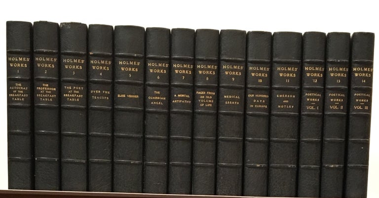 Item #18968 The Writings of Oliver Wendell Holmes (14 volumes). Oliver Wendell Holmes.