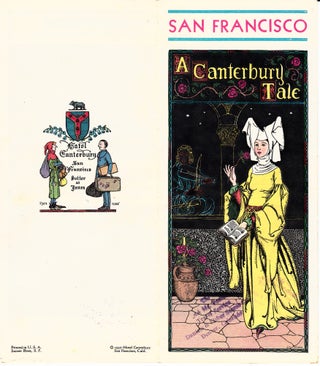 Item #19296 San Francisco: A Canterbury Tale. Jo Mora