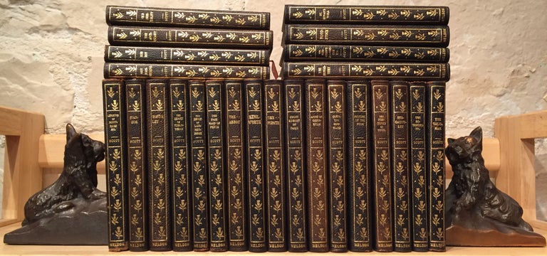 The Works of Sir Walter Scott, Bart. - New Century Library (25 Volumes. Sir Walter Scott.