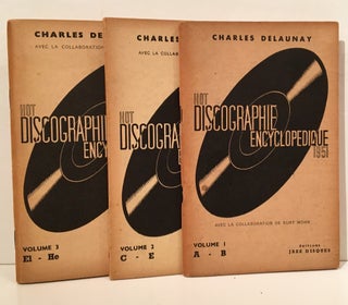 Item #19417 Hot Discographie Encyclopedique (Volumes 1 - 3). Charles Delaunay, Kurt Mohr