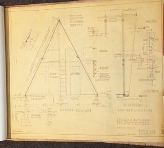 Architectural Plans for Rex Brandt Home & Studio