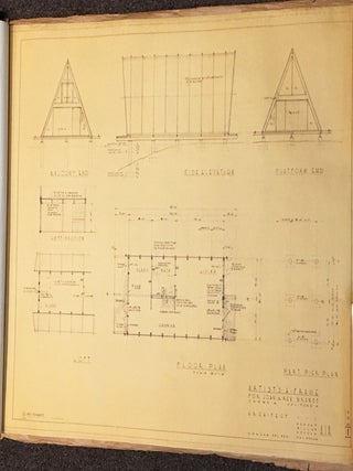 Architectural Plans for Rex Brandt Home & Studio