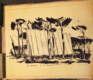 Architectural Plans for Rex Brandt Home & Studio