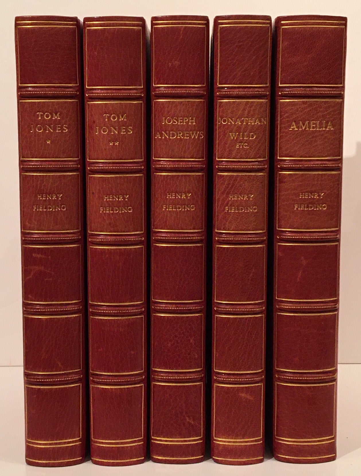 LITERATURE The Novels of Henry Fielding 5 Volumes | Henry Fielding