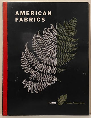 American Fabrics; American Fabrics and Fashion (23 issues)