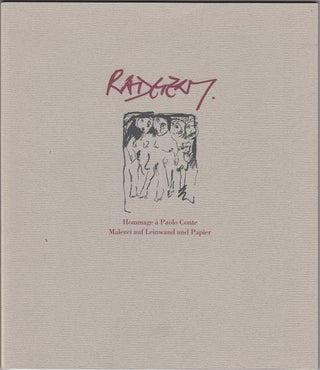 Item #20138 Hommage a Paolo Conte: Malerei auf Leinwand und Papier. Radetzky