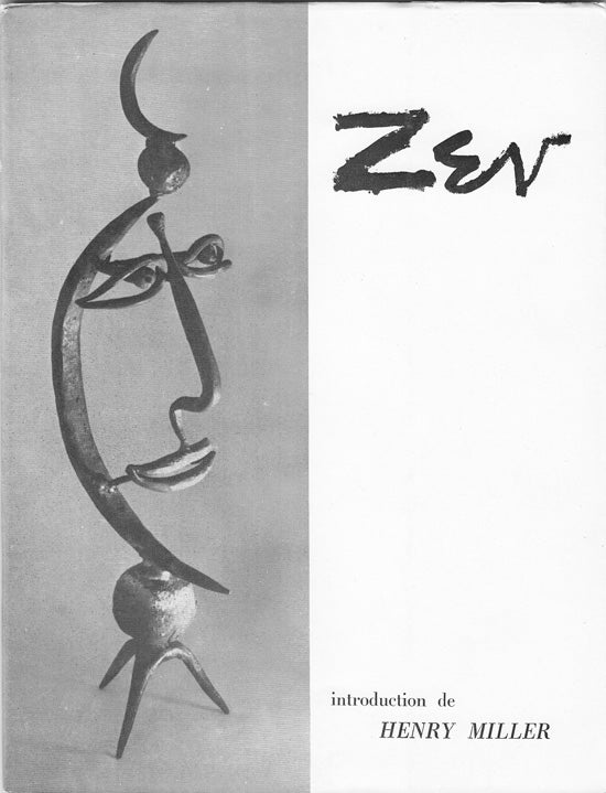 Item #20208 Peintures et Sculptures de Zev. Henry Miller, Zev.