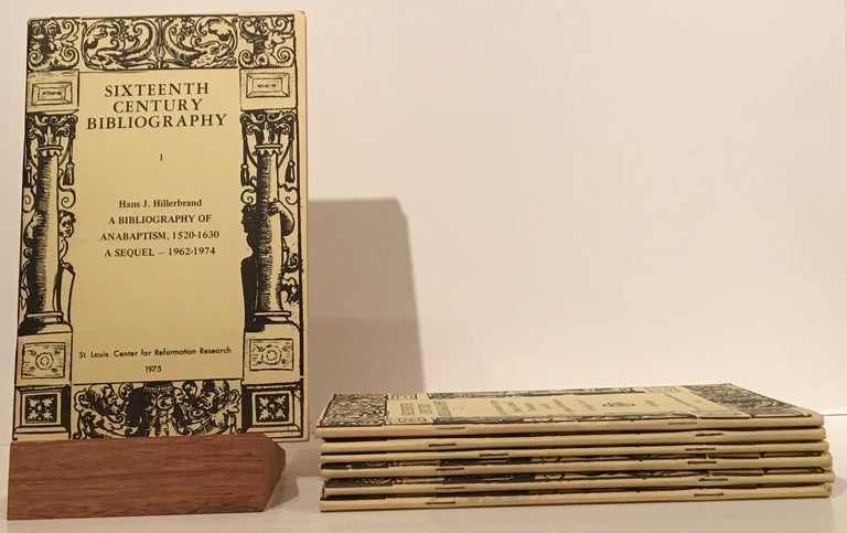 Item #20369 Sixteenth Century Bibliography Booklets 1 - 20 (20 volumes).