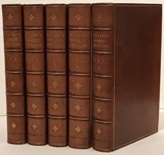 Item #20497 The Poetical Works of Elizabeth Barrett Browning (5 volumes). Elizabeth Barrett Browning