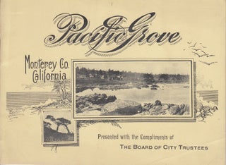Item #20609 Pacific Grove, Monterey Co., California