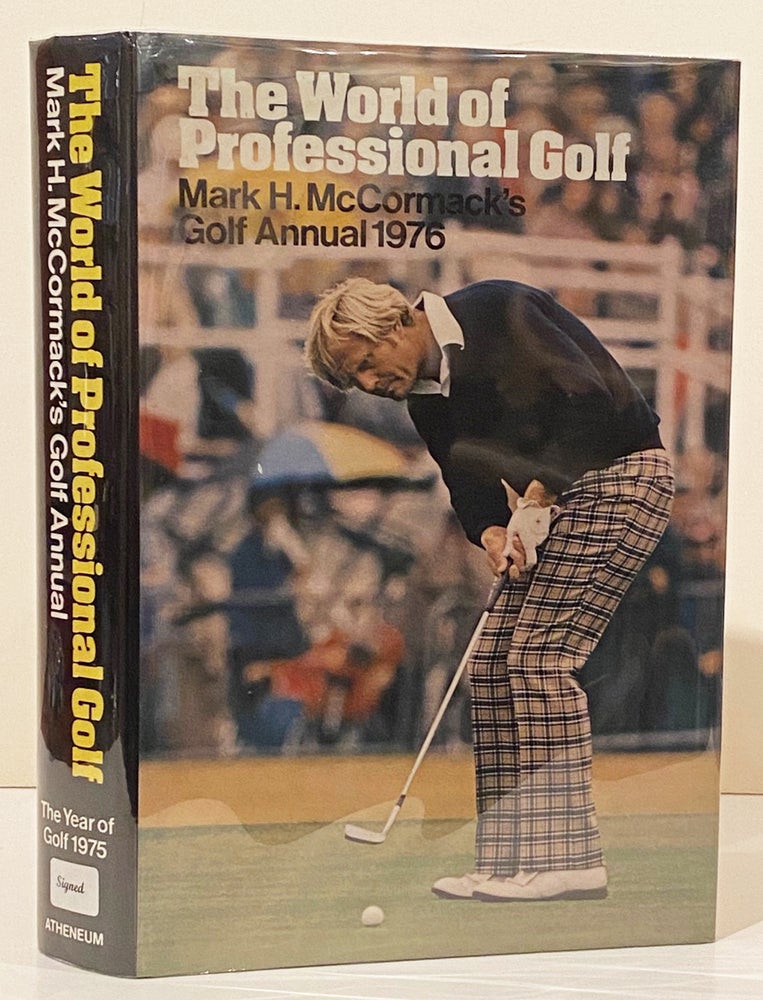 Item #20707 The World Professional Golf Mark H. McCormack's Golf Annual 1976 (with letter SIGNED by Ray Floyd). Mark McCormack.