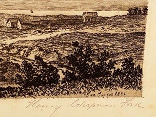 Mission San Carlos (SIGNED Original Etching)