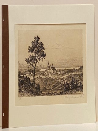 Mission San Carlos (SIGNED Original Etching)