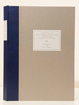 Item #20776 A Collection of Santa Barbara, San Luis Obispo, and Ventura Pamphlets & Ephemera....