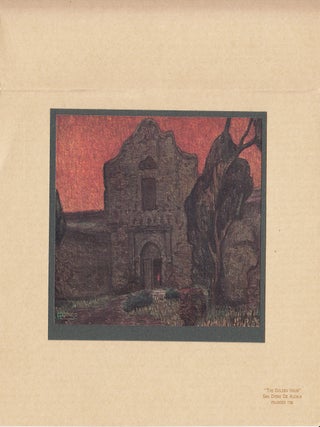 Item #20963 California Missions from Paintings by Francisco Cornejo. Francisco Cornejo