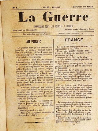 La Guerre (Franco-Prussian War)