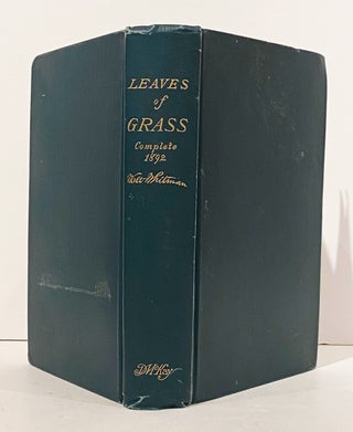 Item #21034 Leaves of Grass (Deathbed Edition). Walt Whitman
