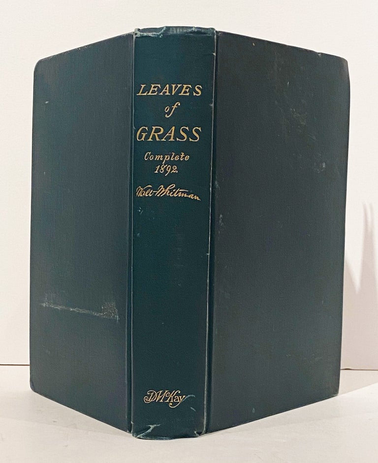 Item #21034 Leaves of Grass (Deathbed Edition). Walt Whitman.