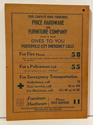 Porterville City Directory of Residents and Businesses
