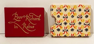Item #21224 Poor Richard in Rebus: Selections from Poor Richard's Almanack. Benjamin Franklin