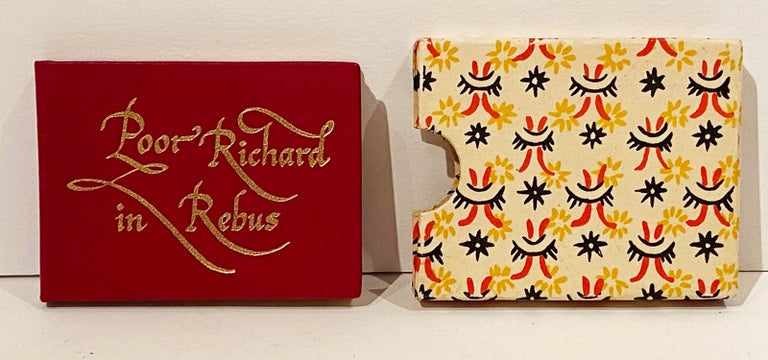 Item #21224 Poor Richard in Rebus: Selections from Poor Richard's Almanack. Benjamin Franklin.